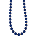 Collier Collier de perles de lapis lazuli 58 Facettes DV0162-9