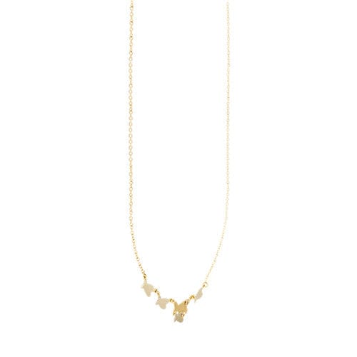 Collier Collier - Chaîne maille rolò en or jaune et blanc 18 ct 58 Facettes 34862