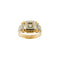 Bague Bague homme - Diamant 0,20 ct en or rose et or blanc 18 kt 58 Facettes 34875