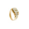 Bague Bague homme - Diamant 0,20 ct en or rose et or blanc 18 kt 58 Facettes 34875