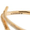 Bague Bague serpent en or rose 18 kt et diamants 0,42 ct 58 Facettes 34908