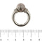 Bague Bague en or blanc 18 carats avec perle de Tahiti et diamants 58 Facettes 34976