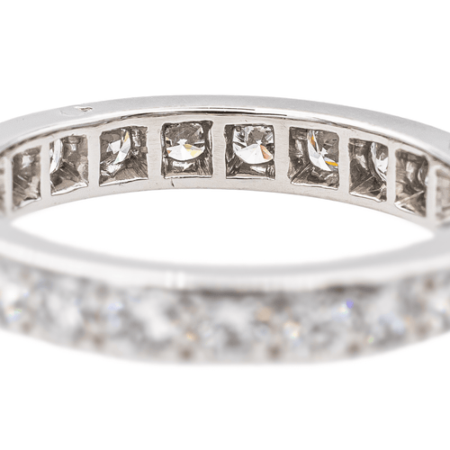 Bague 52 Bague Alliance américaine Platine Diamant 58 Facettes 3500631CN