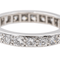Bague 52 Alliance américaine - Bague en platine 950 et diamants 58 Facettes 3500631CN