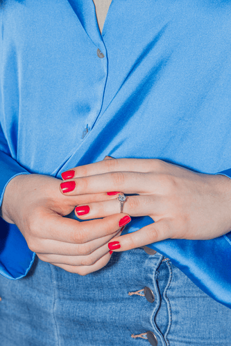 Bague 47.5 Bague Solitaire Or blanc Diamant 58 Facettes 3503220CN