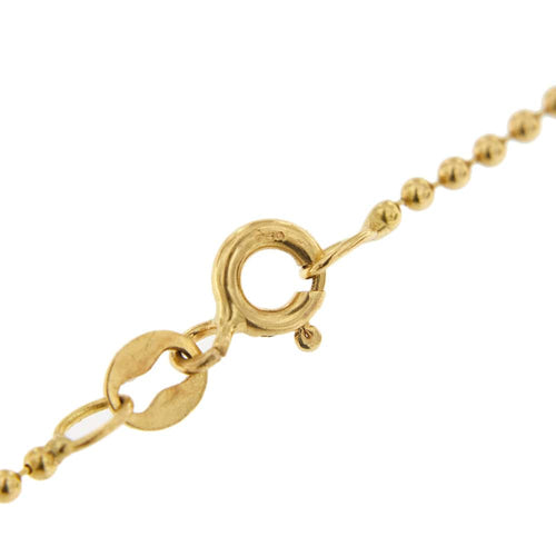 Collier Collier - Pendentif œil de tigre en or jaune 18 carats 58 Facettes 35055
