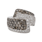 Bague 50 Bague en or blanc 18 carats sertie de diamants 58 Facettes 3530665CN