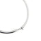 Bracelet Bracelet rigide ovale - Bracelet en or blanc 18 ct et diamants 58 Facettes 35390