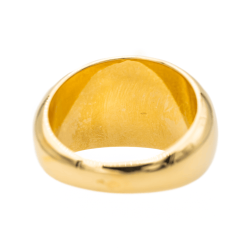 Bague 52 Bague en or jaune 18 carats, émail et diamants 58 Facettes 3543609CN