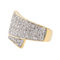 Bague 53 Bague Or jaune, Or blanc Diamant 58 Facettes 3548953CN