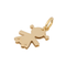 Pendentif Pendentif motif petite fille en or jaune 18 carats 58 Facettes 3552528CN