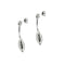 Boucles d'oreilles Chimento - Boucles d’oreilles pendantes en or blanc 18 carats et diamants 58 Facettes 35531