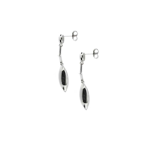 Boucles d'oreilles Chimento - Boucles d’oreilles pendantes en or blanc 18 carats et diamants 58 Facettes 35531