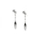 Boucles d'oreilles Chimento - Boucles d’oreilles pendantes en or blanc 18 carats et diamants 58 Facettes 35531