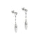 Boucles d'oreilles Chimento - Boucles d’oreilles pendantes en or blanc 18 carats et diamants 58 Facettes 35531