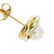 Boucles d'oreilles Boucles d’oreilles trois ors 18 kt à perles d’eau salée 58 Facettes 35533