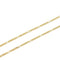 Collier Collier maille Figaro en or jaune 18 ct et grenats 58 Facettes 35564