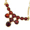 Collier Collier maille Figaro en or jaune 18 ct et grenats 58 Facettes 35564