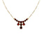 Collier Collier maille Figaro en or jaune 18 ct et grenats 58 Facettes 35564