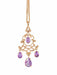 Collier Collier Or Jaune, Pendentif Girandole Améthystes 58 Facettes DV0032-44