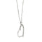 Collier Collier vénitien cœur en or blanc 18 carats et diamants 58 Facettes 35585