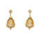 Boucles d'oreilles Boucles d’oreilles pendantes - Camées en or jaune 18 ct 58 Facettes 35627