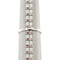 Bague 57 Bague solitaire fleur en or blanc 18 carats et diamants 0,24 ct 58 Facettes 35652