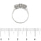 Bague 51 Bague Trilogy en or blanc 18 kt et diamants 58 Facettes 35813