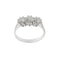 Bague 51 Bague Trilogy en or blanc 18 kt et diamants 58 Facettes 35813