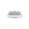 Bague 51 Bague Trilogy en or blanc 18 kt et diamants 58 Facettes 35813