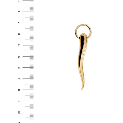 Pendentif Pomellato - Pendentif corne porte-bonheur en or 18 ct 58 Facettes 35814