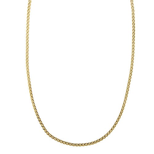 Collier Collier maille traversino en or jaune 18 ct 58 Facettes 35823