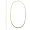Collier Collier maille traversino en or jaune 18 ct 58 Facettes 35823