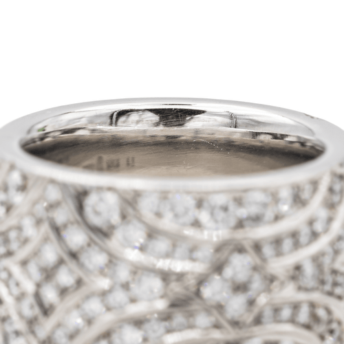 Bague 53 Briony Raymond Bague Cocktail  Platine Diamant 58 Facettes 3582758CN