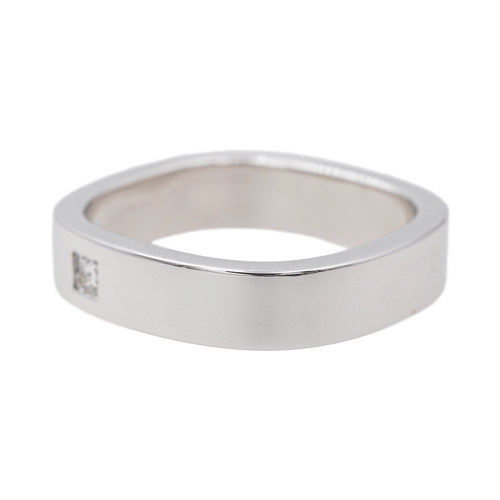 Bague 58 Bague Solitaire Or blanc Diamant 58 Facettes 3584452CN