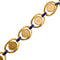 Bracelet Bracelet vintage - Bracelet manchette en or jaune 18 ct avec pièces 58 Facettes 36092