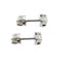 Boucles d'oreilles Boucles d’oreilles point lumineux en or blanc 18 ct et diamants 58 Facettes 36134
