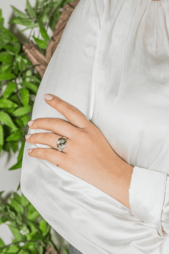 Bague 57 Dinh Van Bague Menottes Or blanc Diamant 58 Facettes 3616727RV