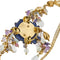 Collier Gabriella Rivalta - Collier triple maille en or jaune 18 ct, diamants et pierres 58 Facettes 36199