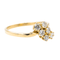 Bague 56 Bague en or jaune 18 carats sertie de diamants 58 Facettes 3621856CN