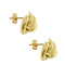 Boucles d'oreilles Boucles d’oreilles puces en or jaune 18 kt 58 Facettes 36225