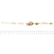 Bracelet Gabriella Rivalta - Bracelet fleur émaillée en or jaune 18 ct 58 Facettes 36316
