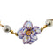 Bracelet Gabriella Rivalta - Bracelet fleur émaillée en or jaune 18 kt et perles 58 Facettes 36328