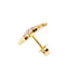 Boucles d'oreilles Gabriella Rivalta - Boucles d’oreilles fleurs en or jaune 18 ct émaillées 58 Facettes 36332