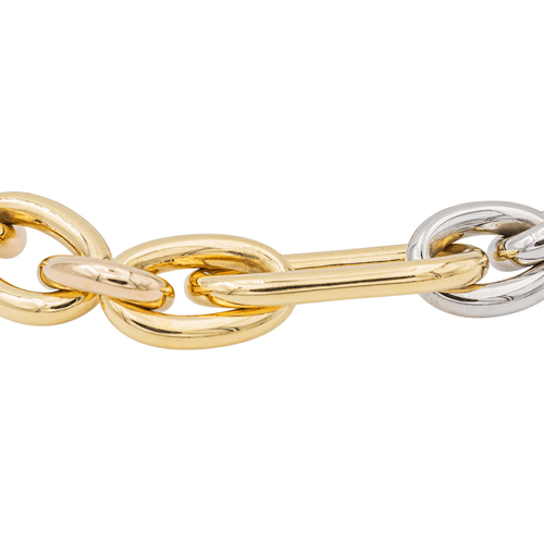 Bracelet Pomellato Bracelet Chaîne Iconica Or jaune, Or blanc, Or rose 58 Facettes 3634328CN
