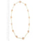 Collier Collier - Chaîne longue en or jaune 18 kt et quartz rose 58 Facettes 36370