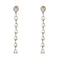 Boucles d'oreilles Boucles d’oreilles pendantes en or blanc 18 ct et diamants 2,76 ct 58 Facettes 36383