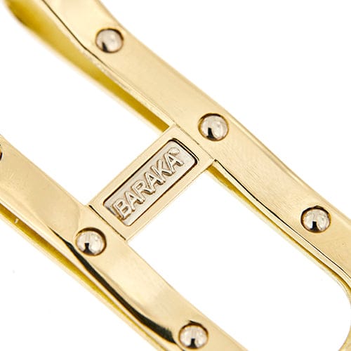 Baraka - Fermoir en or jaune 18 ct avec décoration en verre 58 Facettes 36606