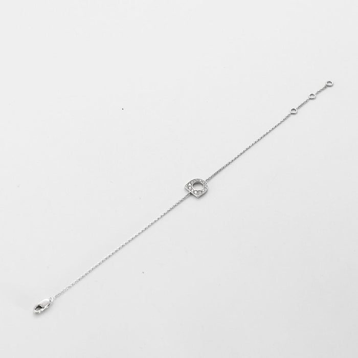 Bracelet FRED - Bracelet en Or Gris et Diamants "Success" Mini 58 Facettes DV0380-1
