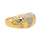 Bague 55 Bague en or jaune 18 carats sertie de diamants 58 Facettes 3670087CN